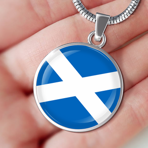Scottish Flag - Luxury Necklace