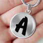 Initial A v1b - Luxury Necklace