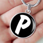 Initial P v3b - Luxury Necklace