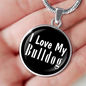 Love My Bulldog - Luxury Necklace