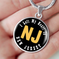 Heart In New Jersey - Luxury Necklace
