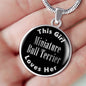 Miniature Bull Terrier v2s - Luxury Necklace