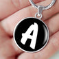 Initial A v3b - Luxury Necklace