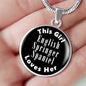 English Springer Spaniel v2 - Luxury Necklace