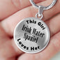 Irish Water Spaniel - Luxury Necklace