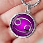 Zodiac Sign Cancer v2 - Luxury Necklace