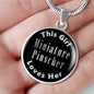 Miniature Pinscher v2s - Luxury Necklace