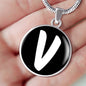 Initial V v3b - Luxury Necklace