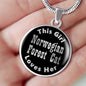 Norwegian Forest Cat v3 - Luxury Necklace