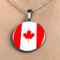 Canadian Flag - Luxury Necklace