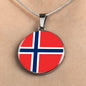 Norwegian Flag - Luxury Necklace