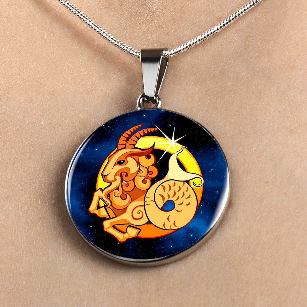 Zodiac Sign Capricorn - Luxury Necklace