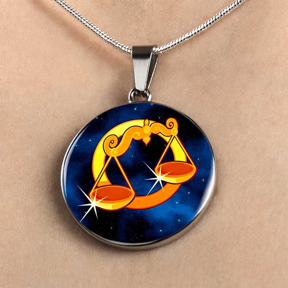 Zodiac Sign Libra - Luxury Necklace