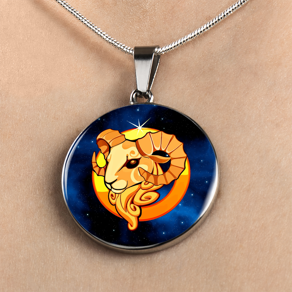 Zodiac Sign Aries - Luxury Necklace