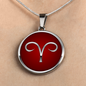 Zodiac Sign Aries v2 - Luxury Necklace