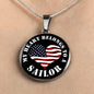 My Heart Belongs To A Sailor - Luxury Necklace