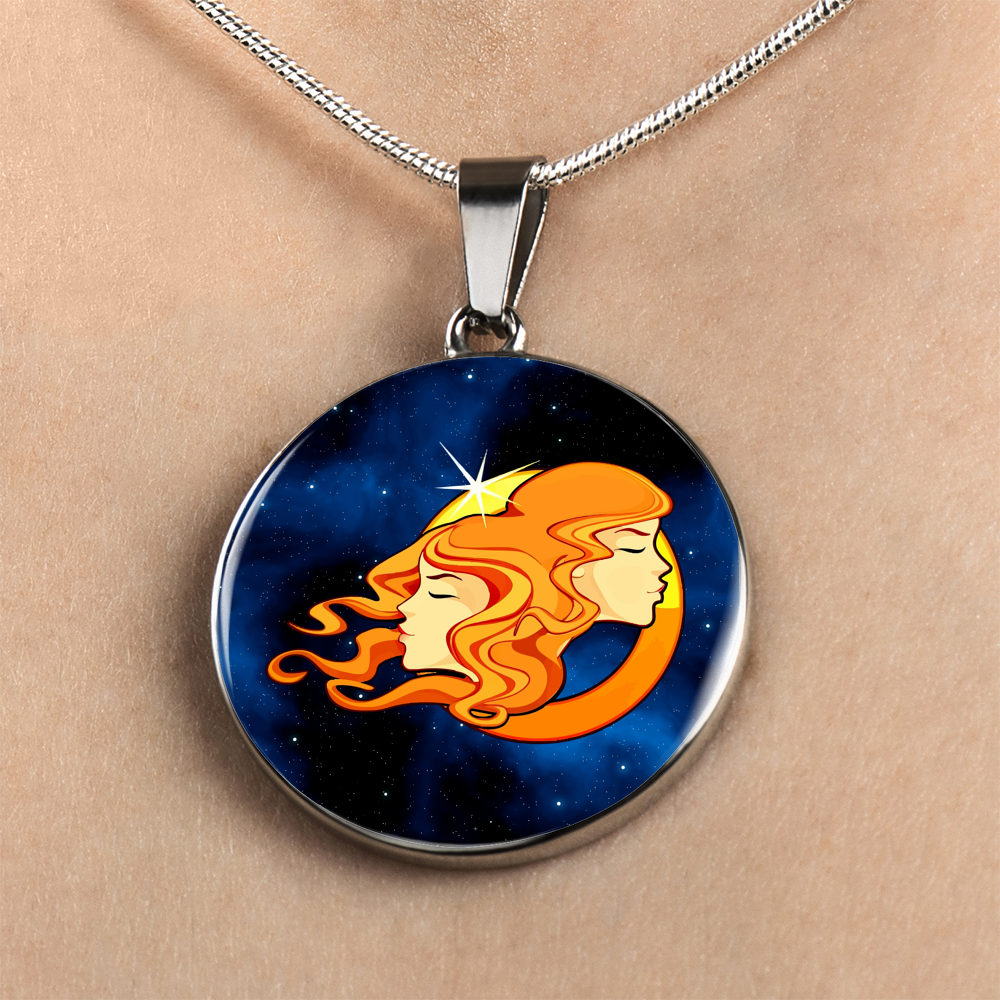Zodiac Sign Gemini - Luxury Necklace