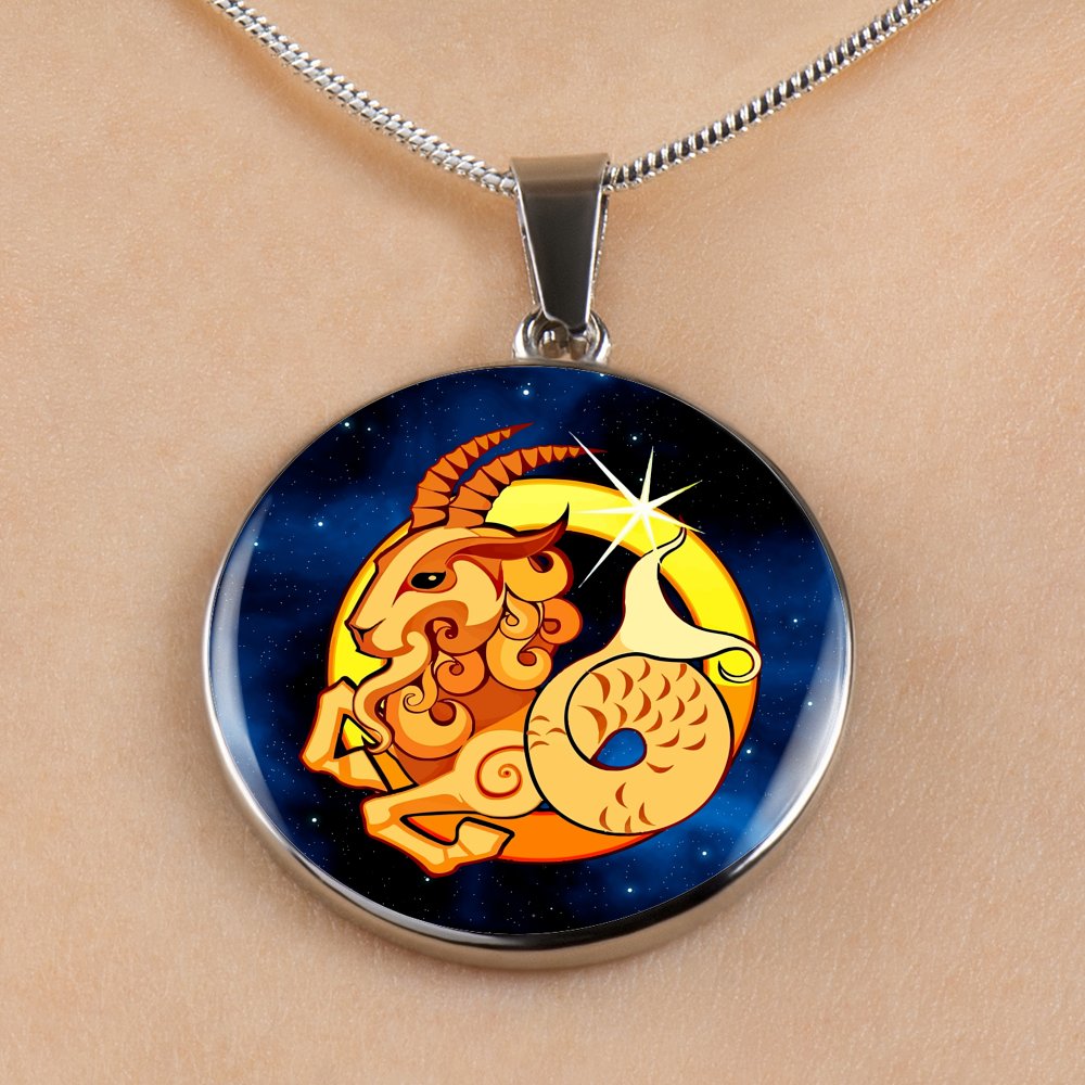 Zodiac Sign Capricorn - Luxury Necklace