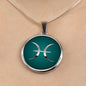 Zodiac Sign Pisces v2 - Luxury Necklace