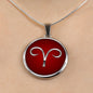 Zodiac Sign Aries v2 - Luxury Necklace