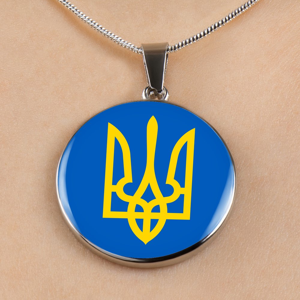 Tryzub (Yellow) - Luxury Necklace