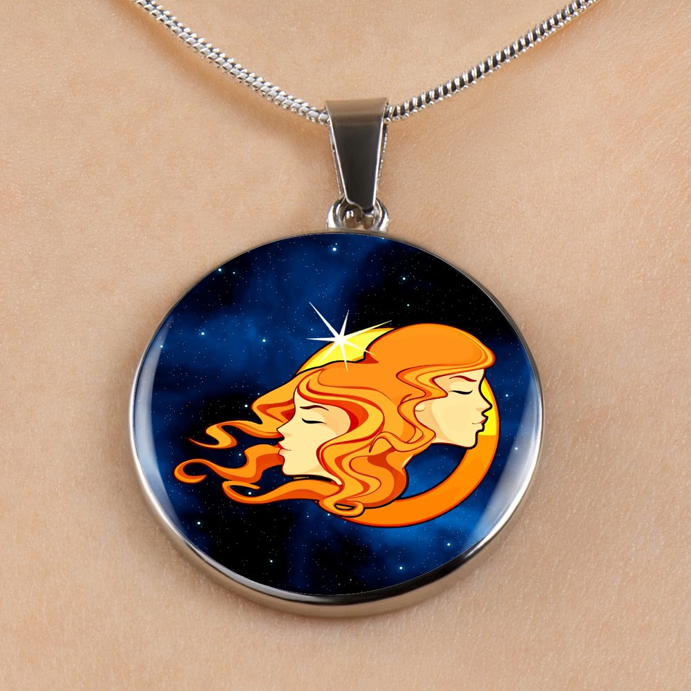 Zodiac Sign Gemini - Luxury Necklace