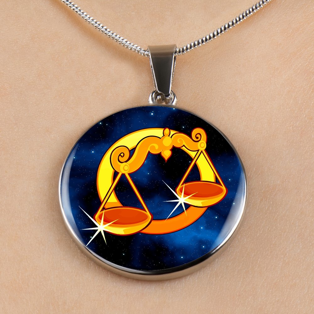 Zodiac Sign Libra - Luxury Necklace