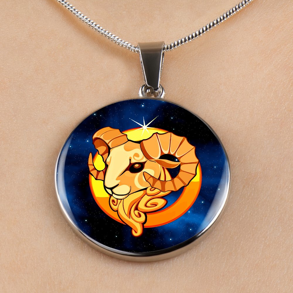 Zodiac Sign Aries - Luxury Necklace