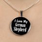 Love My German Shepherd v2 - Luxury Necklace