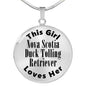 Nova Scotia Duck Tolling Retriever - Luxury Necklace