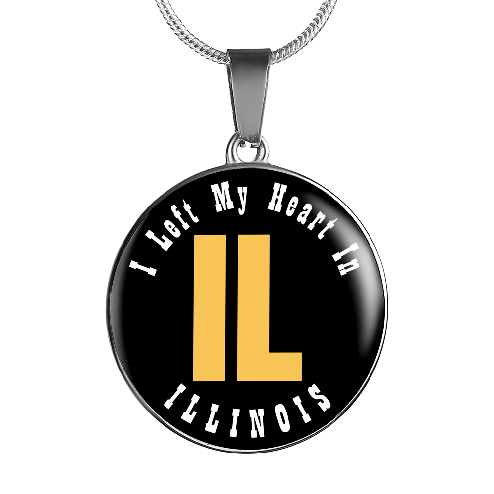 Heart In Illinois - Luxury Necklace