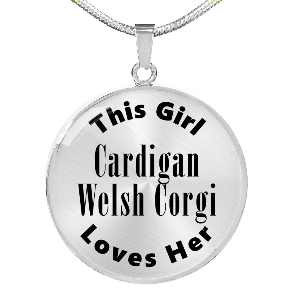 Cardigan Welsh Corgi - Luxury Necklace