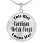 Cardigan Welsh Corgi - Luxury Necklace