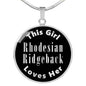 Rhodesian Ridgeback v2s - Luxury Necklace