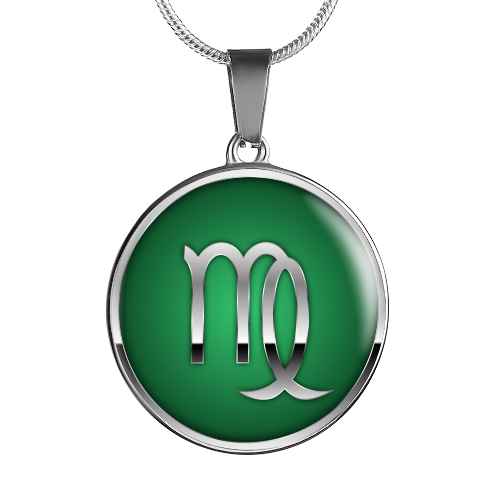 Zodiac Sign Virgo v2 - Luxury Necklace