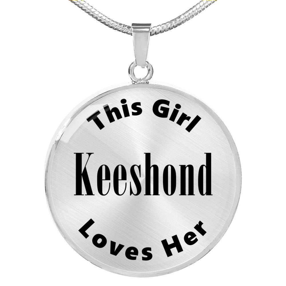 Keeshond - Luxury Necklace