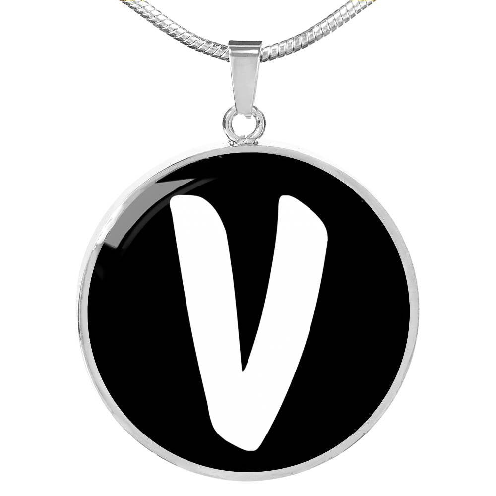 Initial V v3b - Luxury Necklace