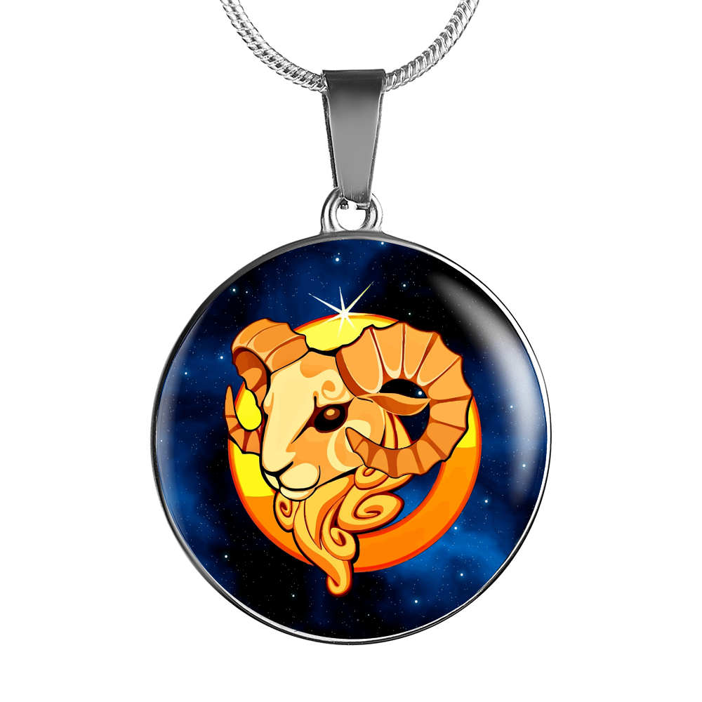 Zodiac Sign Aries - Luxury Necklace