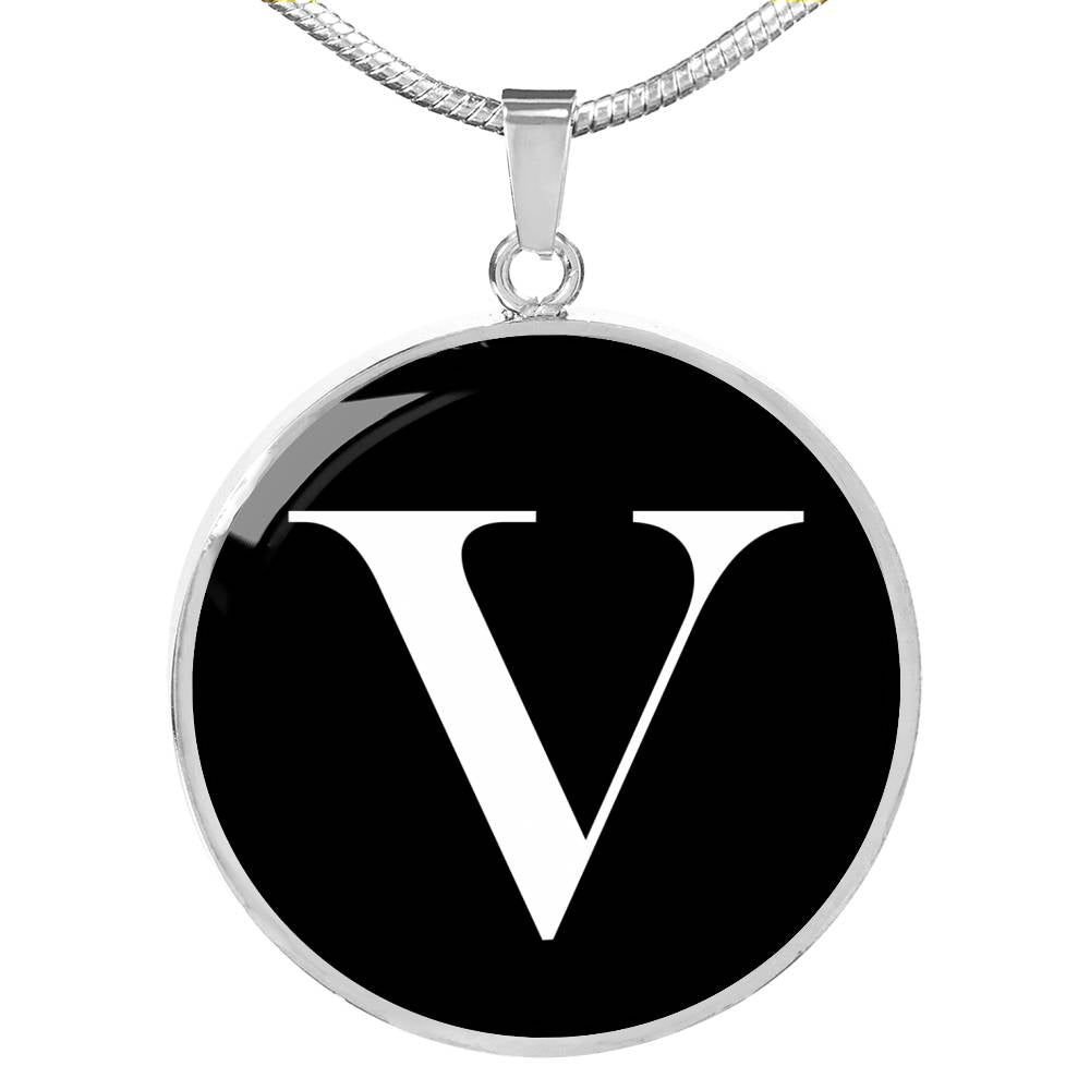 Initial V v3a - Luxury Necklace
