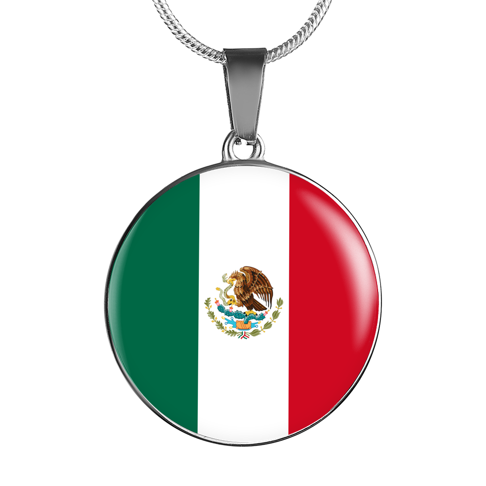 Mexican Flag - Luxury Necklace