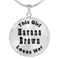 Havana Brown - Luxury Necklace
