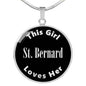 St. Bernard v2s - Luxury Necklace
