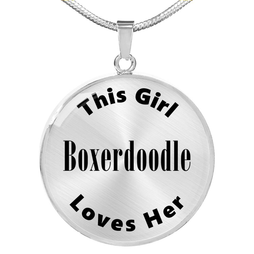 Boxerdoodle - Luxury Necklace
