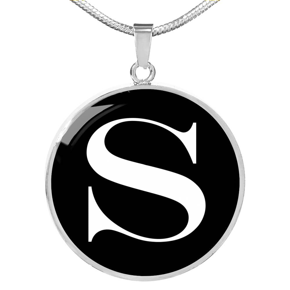 Initial S v3a - Luxury Necklace