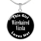 Wirehaired Vizsla v2 - Luxury Necklace