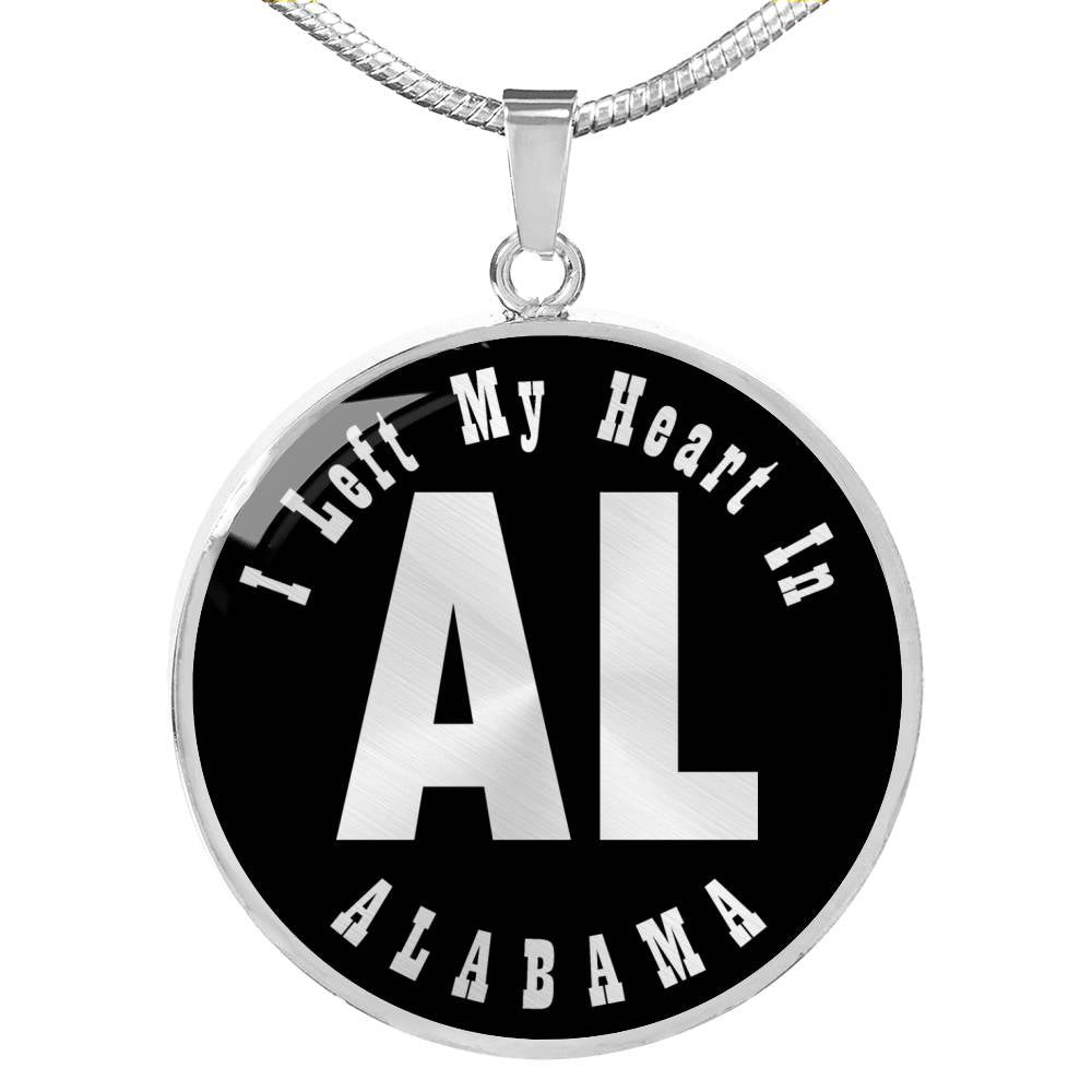 Heart In Alabama v02 - Luxury Necklace