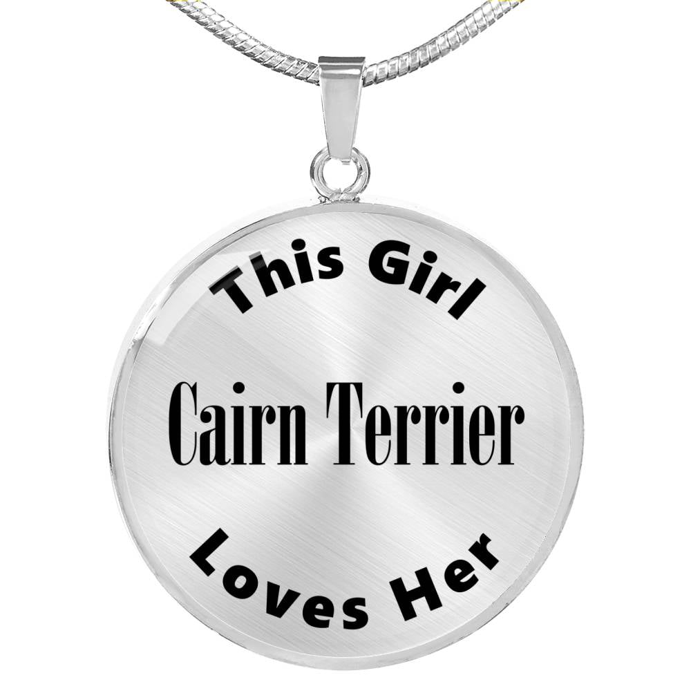 Cairn Terrier - Luxury Necklace