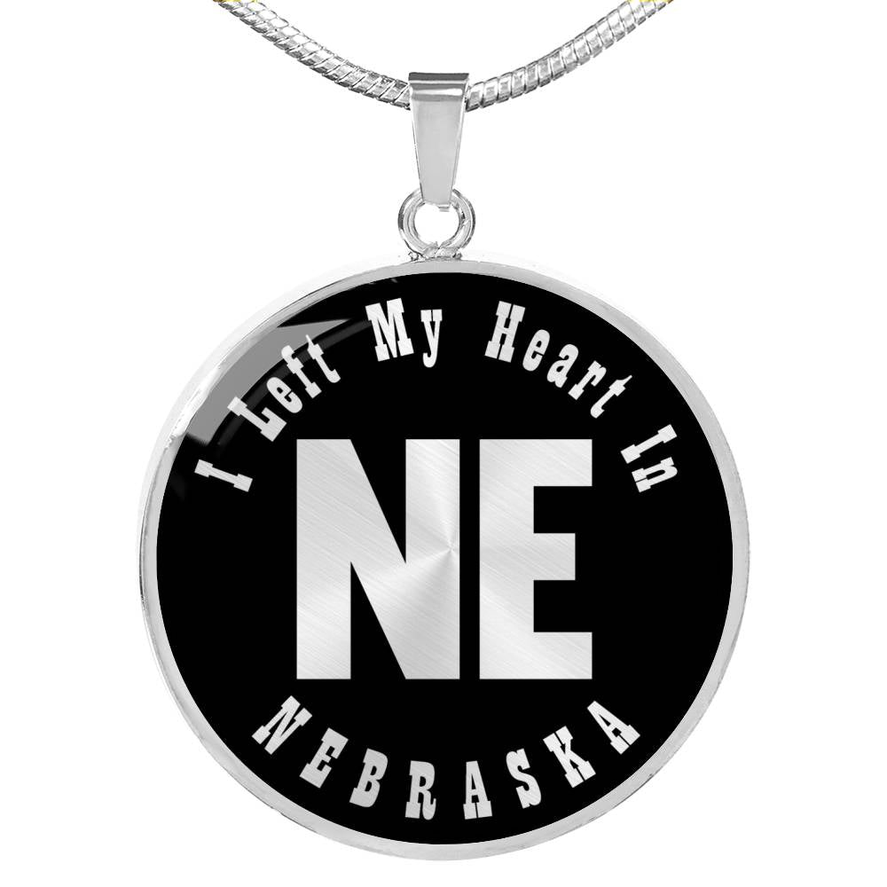 Heart In Nebraska v02 - Luxury Necklace