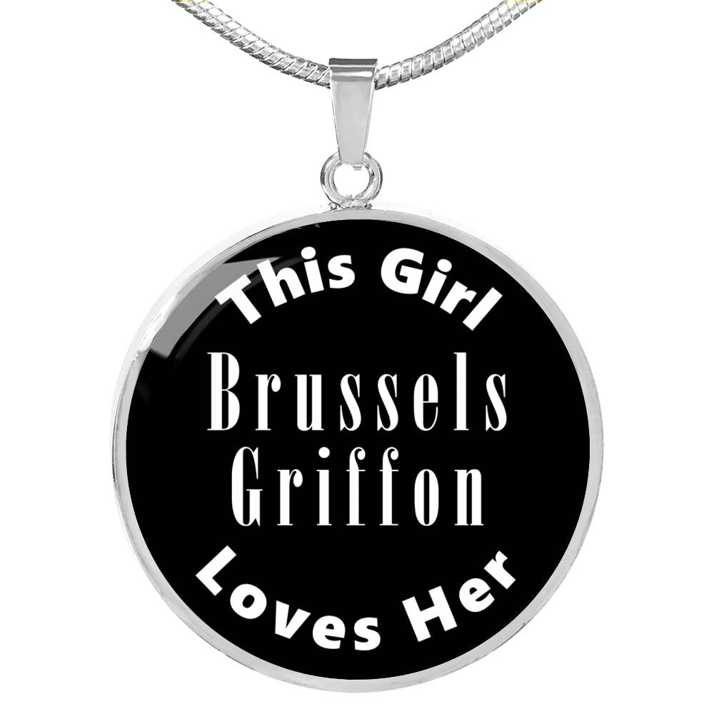 Brussels Griffon v2 - Luxury Necklace