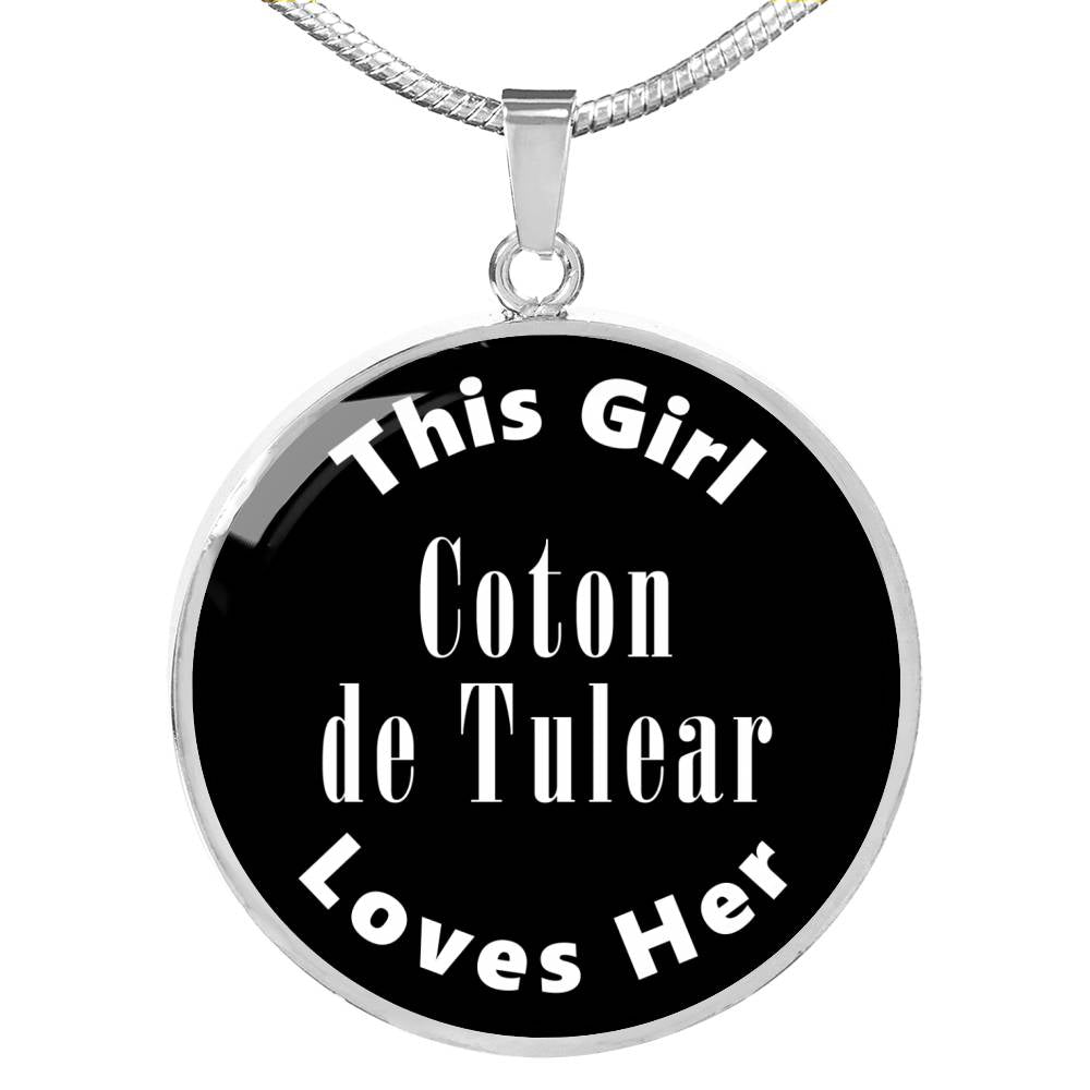 Coton de Tulear v2 - Luxury Necklace